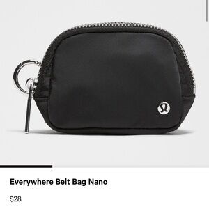 LULULEMON BELT NANO POUCH